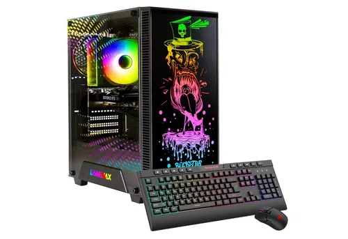 GAMEMAX Rockstar 8002 Gaming-PC mit Ryzen 7 5700X - Leistungsstarker Gaming-PC mit AMD Ryzen 7 5700X und RTX 5060Ti. Ideal für Gamer und Kreative, bietet hohe Performance und effizientes Multitasking. Hergestellt in Deutschland mit zuverlässigem Service.