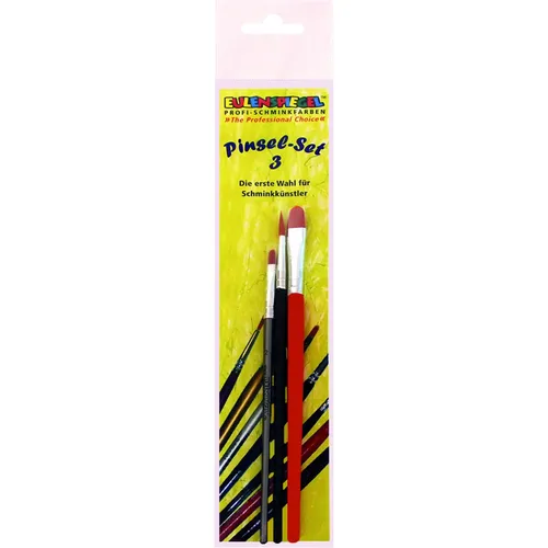 Magni 955512 - Profi-Pinselset, Rundpinsel Grösse 3, Katzenzungenpinsel Grösse 2 und 8 (4028362955512)