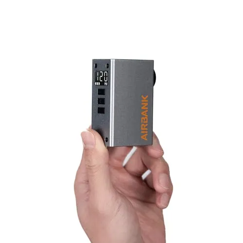 AIRBANK Mini-Fahrradpumpe Pocket 2 PRO