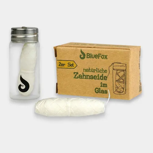 wisefood Küche Mais Zahnseide im Glas - 30m - 2 Rollen