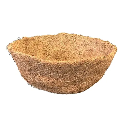 Intergarden Kokos Ersatz-Einlage für Blumenampel, Kokosschale (ø 25 cm)