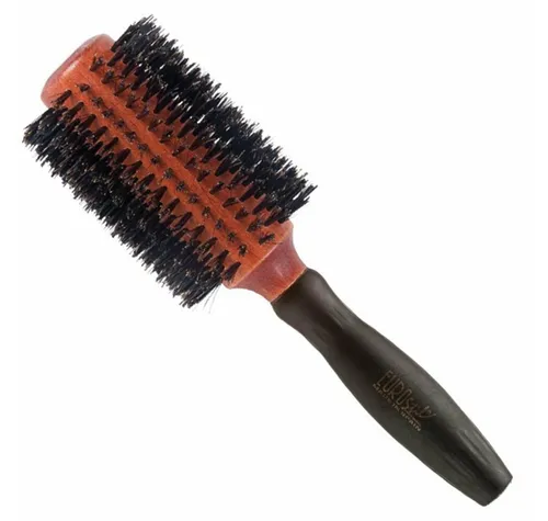 EUROSTIL Circular Haarbürste 38mm - Bürsten & Kämme, hochwertige Mischung aus Wildschweinborsten für glänzendes Haar und optimale Styling-Ergebnisse.