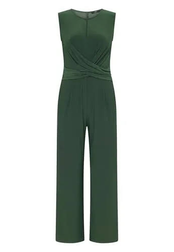 Produktbild zero Damen Jumpsuit mit Wickeloptik 42, Spruce Forest