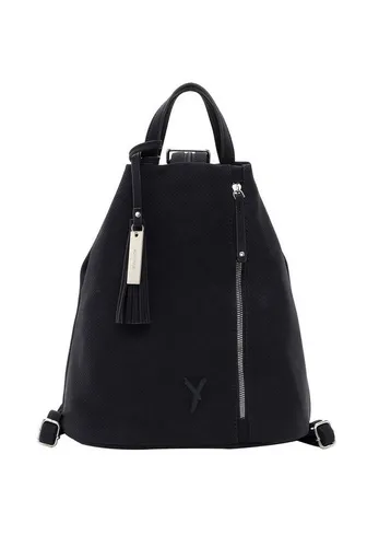 SURI FREY Cityrucksack SFY Romy - Eleganter Damenrucksack - Stylischer Cityrucksack aus veganen Materialien, mit verstellbaren Rückenriemen und edler Lasercut-Optik für Alltag und Freizeit.