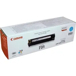 Canon Toner 6271B002 731 Cyan - Originaltoner für ca. 1.500 A4-Seiten, hohe Druckqualität und kompatibel mit Canon Farb-Laserdruckern