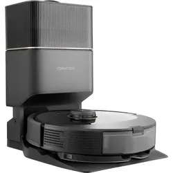 Roborock Q8 Max+ black - Saugroboter mit RockDock Plus, 7 Tage Selbstentleerung und 99,7% Filtration für ein sauberes Zuhause