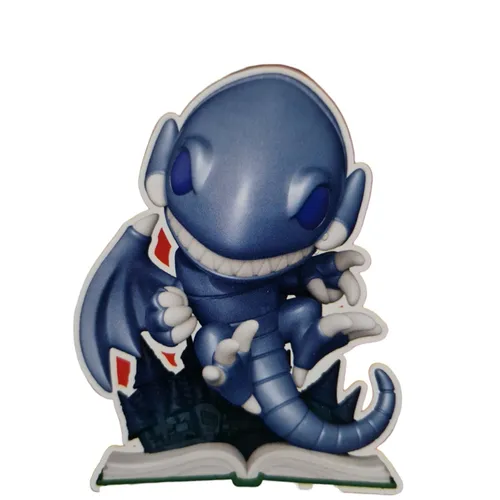 Funko Pop! Yu-Gi-Oh - Blue-Eyes Toon Dragon Metallic #1062