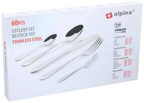 Alpina Besteckset 60-teilig