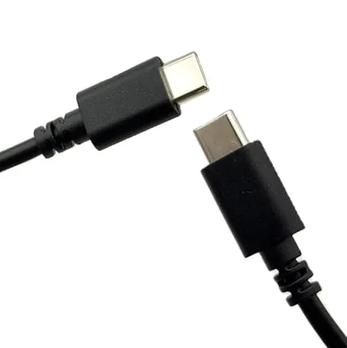 T-ProTek Schwarz USB-C auf USB-C kompatibel für Lenovo ThinkPad Hybrid Dock (40AF0135)