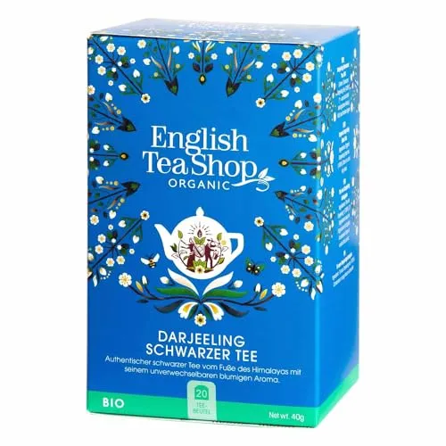 ETS - Darjeeling Schwarzer Tee, BIO, 20 Teebeutel