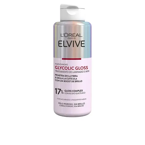 Glycolic Gloss Laminate Treatment 200ML in pink von L'ORÉAL PARIS