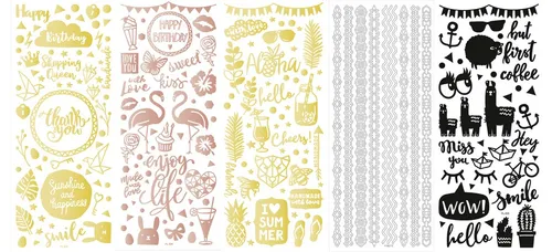 folia Relief-Sticker 