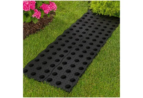 HTI-Living Trittsteine Gehwegplatten Set aus Kunststoff 4 teilig, 69x92 cm, Set, 4-St., 4 Platten, Gartenwegplatten aus Kunststoff