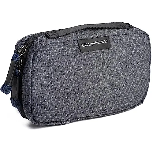 Think Tank Tech Zubehörtasche, Grau, Nylon, 22,9 x 22,9 x 15,9 cm, 6 Taschen, Reißverschluss