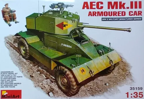 MiniArt 35159 - AEC Mk III Armoured Car- 1:35