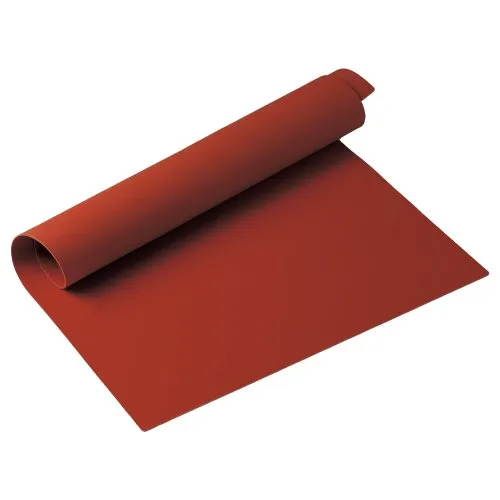 Silikomart Backmatte 40 x 60 cm rot - Sonstiges Backzubehör – Vielseitige Silikonbackmatte, die Backpapier ersetzt, leicht zu reinigen ist und als Arbeitsunterlage dient. Langlebig und platzsparend!