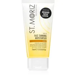 St. Moriz Daily Tanning Face Moisturiser feuchtigkeitsspendende Selbstbräunercreme  für das Gesicht Typ Light 75 ml