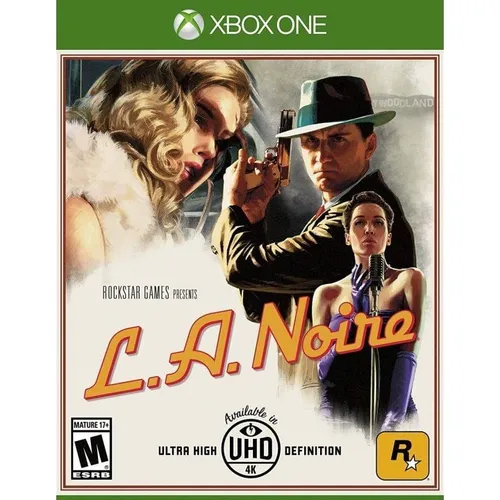 L.A. Noire für Xbox One - Action-Adventure Spiel von Rockstar, USK ab 18 Jahren, ohne Regionalsperre, ideal für Krimi- und Detektivspiel-Fans