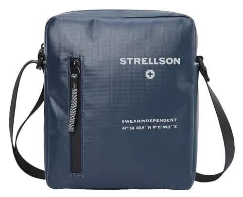 Strellson Herren ShoulderBag Stockwell 2.0 Marcus - Herren-Schultertasche mit modernem Design und praktischem Innenlayout, perfekt für den Alltag und Reisen.