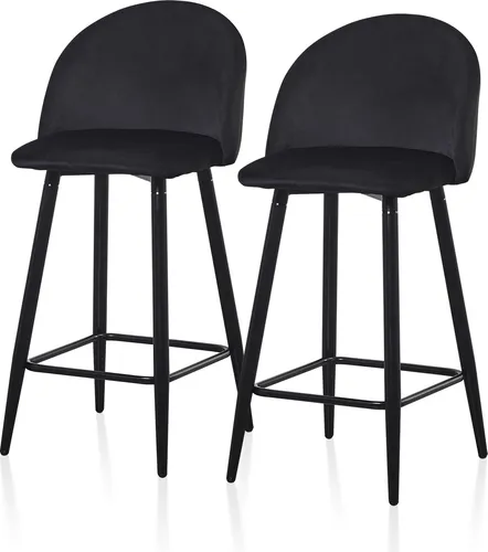 Ofcasa Barhocker Kunstleder Barstool (2er Set)