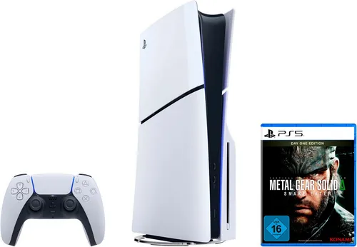 PlayStation 5 PS5 Disk Edition (Slim) mit Metal Gear Solid Delta
