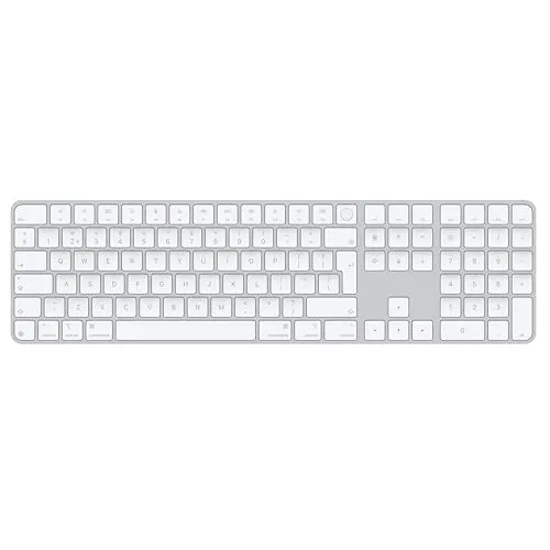 Apple Magic Keyboard mit Touch ID und Ziffernblock in weiß von Apple