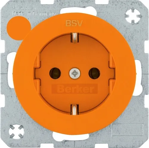 Steckdosen Orange von Berker