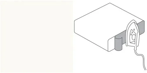Getalit Umleimer weiß 500 cm, 44 x 0,3 mm, Flex Kante mit Schmelzkleber