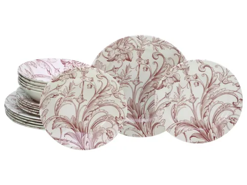 CreaTable Teller-Set Venecia, 18-tlg für 6 Personen von CreaTable