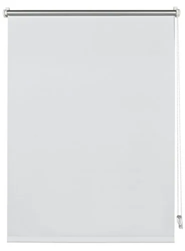 Deco Company Rollo mit Thermo-Rückseite zum Klemmen, Verdunklungsrollo ohne Bohren, Höchste Lichtreflexion, Hitzeschutz, Energiesparend, Weiß, 60 x 150 cm (BxH)