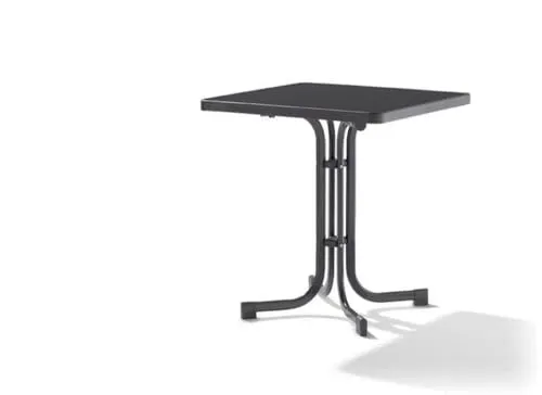 Sieger Boulevard-Klapptisch 70 x 70 cm in grau von Sieger