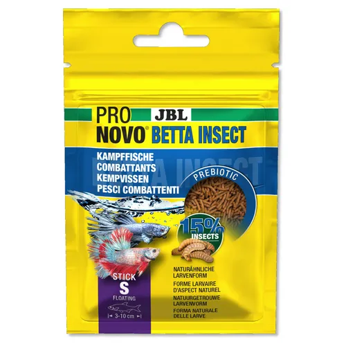 JBL PRONOVO BETTA INSECT STICK S 20 ml, Fischfutter, UVP 2,35 EUR, NEU
