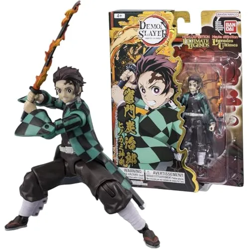 Actionfiguren Bandai Demon Slayer - 11 Stücke Sammelset - Spielfiguren aus der beliebten Anime-Serie Demon Slayer, ideal für Sammler und Fans. Hochwertige Kunststofffiguren in verschiedenen Größen, perfekt für Kinder ab 4 Jahren und Erwachsene.