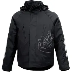 Zimmerer Job-Tex Winterjacke GLINDE - Outdoor Jacke für Zimmerleute (XL) - Arbeitskleidung & Uniformen, robuste und warme Winterjacke mit Emblem, ideal für Arbeiten im Freien bei kaltem Wetter.
