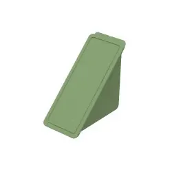 Sandwichbox ToGo, 75 x 90 x 185 mm 07406055-00000 , 1 Stück, Farbe: grün