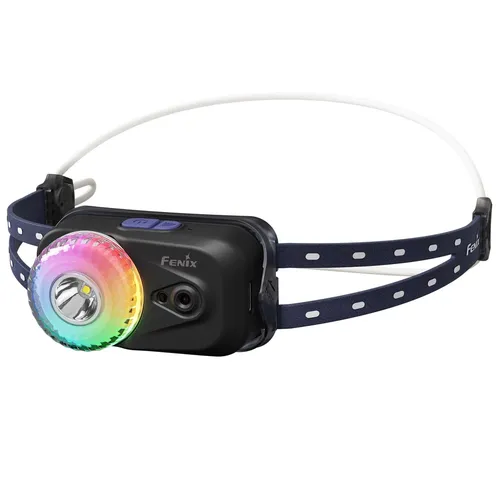 Fenix HL17R LED Stirnlampe schwarz – 500 Lumen, ultraleicht & USB-C aufladbar - Stirnlampe für Camping, Joggen und Wandern, wasserdicht nach IP66, mit 500 Lumen Helligkeit und RGB-Funktion für vielseitige Beleuchtung.