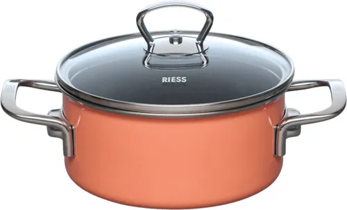 Riess Kasserolle NOUVELLE PURE in orange von Riess