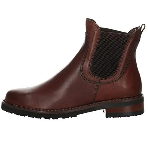 Everybody Stiefelette Glattleder - Braun - 42 - Wanderschuhe mit Glattleder-Obermaterial, ideal für Komfort und Stil. Die Stretcheinsätze ermöglichen ein einfaches An- und Ausziehen und sorgen für perfekten Sitz.