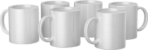 Cricut Ceramic Mug Blank Tasse Weiß in weiß von Cricut