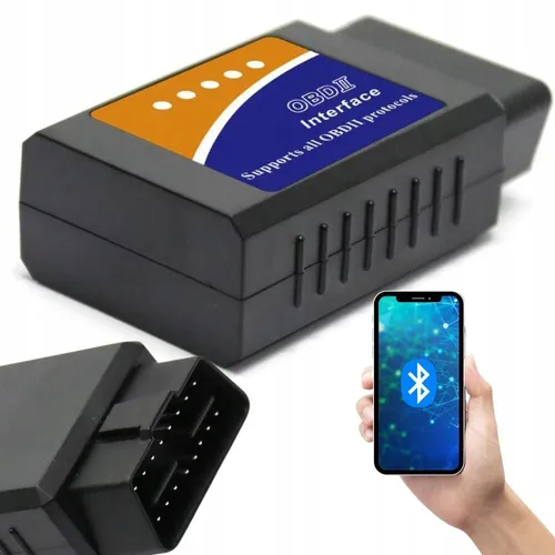 OBD II Stecker Bluetooth – OBD2 Scanner Diagnosegerät für iOS & Android - V2