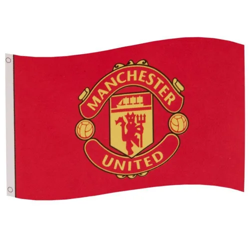 Manchester United FC Flagge CC in rot von Manchester United FC