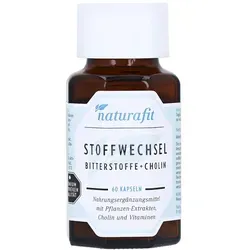 Naturafit Stoffwechsel Bitterstoffe + Chol 60 St - Unterstützung für Ihren Stoffwechsel - Arzneimittel zur Förderung des Stoffwechsels mit Bitterstoffen und Cholesterinregulation, rezeptfrei erhältlich.
