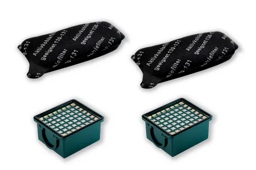 eVendix Microfilter Kobold VK 130, 131, SC, Zubehör für Vorwerk Kobold VK 130, 131, SC