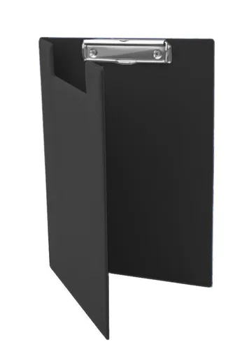 Klemmmappe DIN A4, Portfolioklemmbrett,aufklappbar, Original GGM, Farbe: schwarz