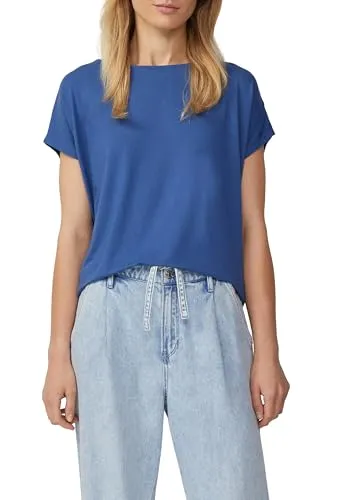 s.Oliver Fließendes Jersey-Shirt mit überschnittenen Schultern