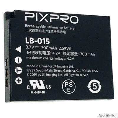 Kodak Pixpro-Batterie LB-015 für WPZ 2