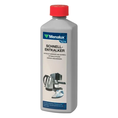 Produktbild Menalux Schnell Flüssig Entkalker f. Kaffeemaschinen Wasserkocher Bügeleisen 0.5