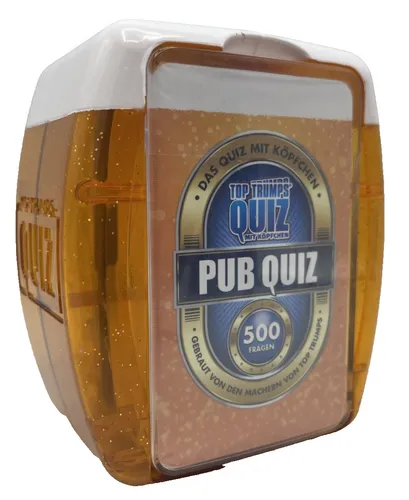 Winning Moves Top Trumps Quiz Pubquiz kompakt 500 Fragen Reise Partyspiel 14+