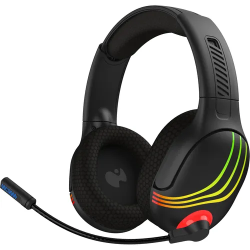 PDP Afterglow Wave - Black - Wired Headset für Xbox One - Unterhaltungselektronik mit leichtem, atmungsaktivem Design für lange Gaming-Sessions. Genießen Sie immersiven Sound und einen flexiblen, geräuschunterdrückenden Mikrofon.