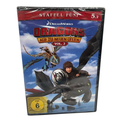 DRAGONS-AUF ZU NEUEN UFERN-STAFFEL 5-VOL...Staffel 5 Vol. 2 DVD NEU/OVP